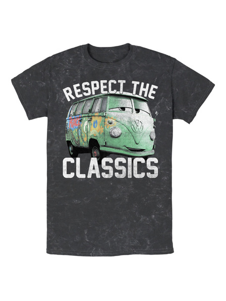 ZOOT.Fan Čierne pánske tričko Pixar Respect the Classics
