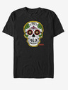 ZOOT.Fan Čierne unisex tričko ZOOT.Fan MGM Chavez Skull