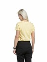 Meatfly Meatfly dámske tričko Lara Light Yellow | Žltá | Veľkosť S | 100% bavlna