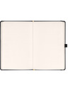 NOTIQUE NOTIQUE Notes Balacron, čierny, bodkovaný, 15 x 21 cm