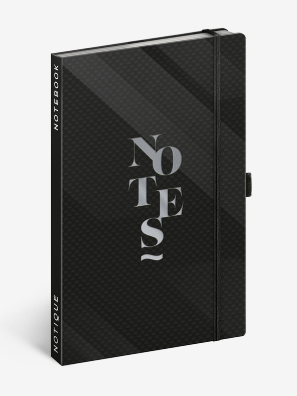 NOTIQUE NOTIQUE Poznámky Elegant, linajkované, 13 x 21 cm