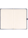 NOTIQUE NOTIQUE Notes Balacron, tmavomodrý, bodkovaný, 15 x 21 cm