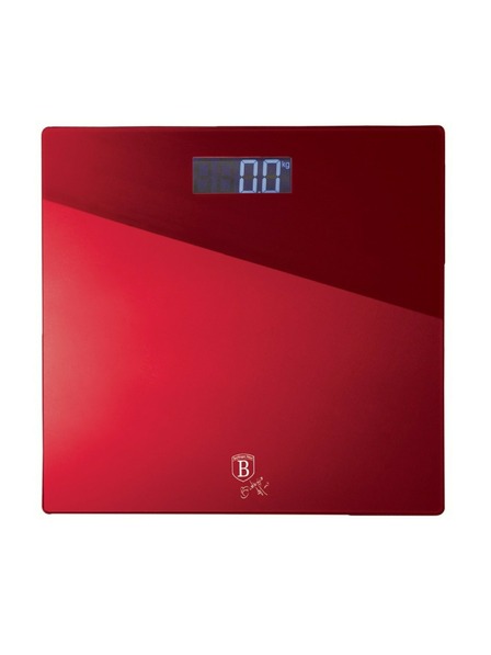 Berlingerhaus Osobná digitálna váha 150 kg Burgundy Metallic Line BERLINGERHAUS