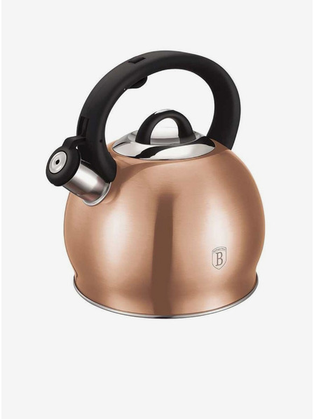 Berlingerhaus Nerezová pískacia kanvica 3 l Rosegold Metallic Line BERLINGERHAUS