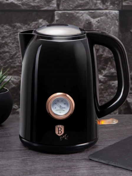 Berlingerhaus Rýchlovarná kanvica 1,7 l s teplomerom Black Rose Collection BERLINGERHAUS