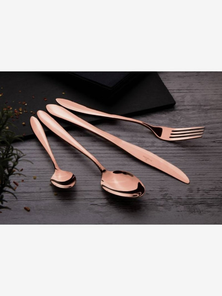 Berlingerhaus Súprava príborov 24 ks z nehrdzavejúcej ocele satén Rosegold Metallic Line BERLINGERHAUS