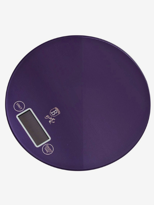 Berlingerhaus Kuchynská digitálna guľatá váha 5 kg Purple Eclipse Collection BERLINGERHAUS