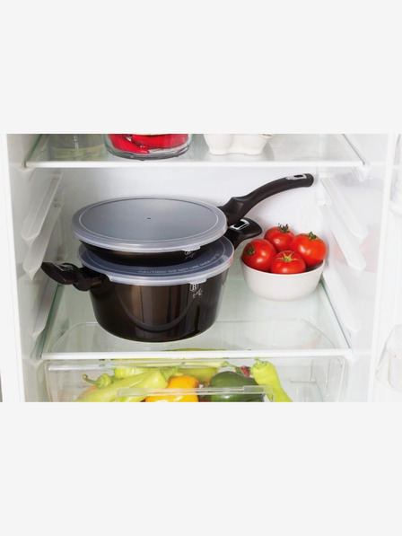Berlingerhaus Kastról s mramorovým povrchom 20 cm Shiny Black Collection 2 pokrievky BERLINGERHAUS
