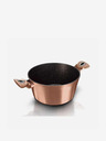 Berlingerhaus Kastról s mramorovým povrchom a pokrievkou 30 cm Rosegold Metallic Line BERLINGERHAUS