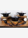 Berlingerhaus Panvica Wok s mramorovým povrchom BERLINGERHAUS Black Rose Collection (28 cm)