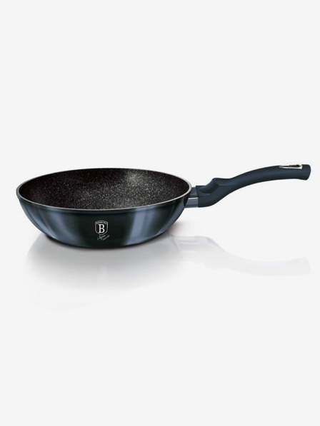 Berlingerhaus Panvica wok s mramorovým povrchom 28 cm BERLINGERHAUS Metallic Line Aquamarine Edition