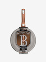 Berlingerhaus Panvica s odnímateľnou rukoväťou + pokrievka 28 cm Rosegold Metallic Line BERLINGERHAUS