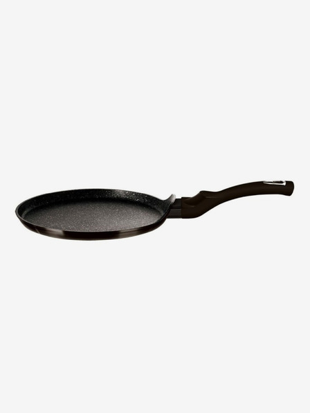 Berlingerhaus Panvica na palacinky s mramorovým povrchom 28 cm Shiny Black Collection BERLINGERHAUS