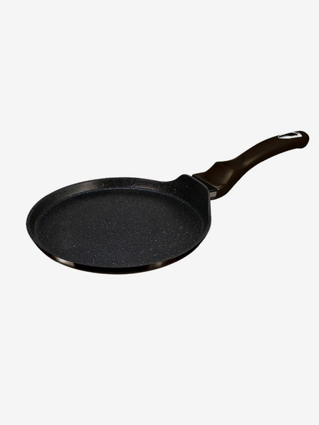 Berlingerhaus Panvica na palacinky s mramorovým povrchom 28 cm Shiny Black Collection BERLINGERHAUS