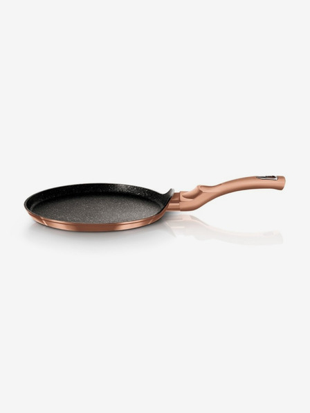 Berlingerhaus Panvica na palacinky s mramorovým povrchom 25 cm Rosegold Metallic Line BERLINGERHAUS