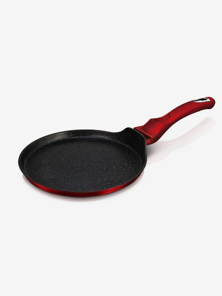 Berlingerhaus Panvica na palacinky s mramorovým povrchom BERLINGERHAUS Burgundy Metallic Line (25 cm)
