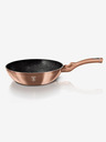 Berlingerhaus Panvica Wok s mramorovým povrchom BERLINGERHAUS Rosegold Metallic Line (28 cm)
