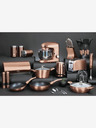 Berlingerhaus Panvica Wok s mramorovým povrchom BERLINGERHAUS Rosegold Metallic Line (28 cm)