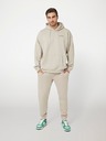 Guess Jeans Pánska šedá mikina Guess Hooded Sweatshirt