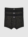 Guess Jeans Pánske čierne boxerky s potlačou 3-Pack k6yw0 Guess jeans