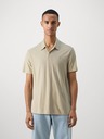 Guess Jeans Pánske béžové polo tričko Guess Jeans Beige Blanco