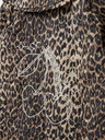 Sofie Schnoor Beige-brown women's jacket with leopard pattern Sofie Schnoor