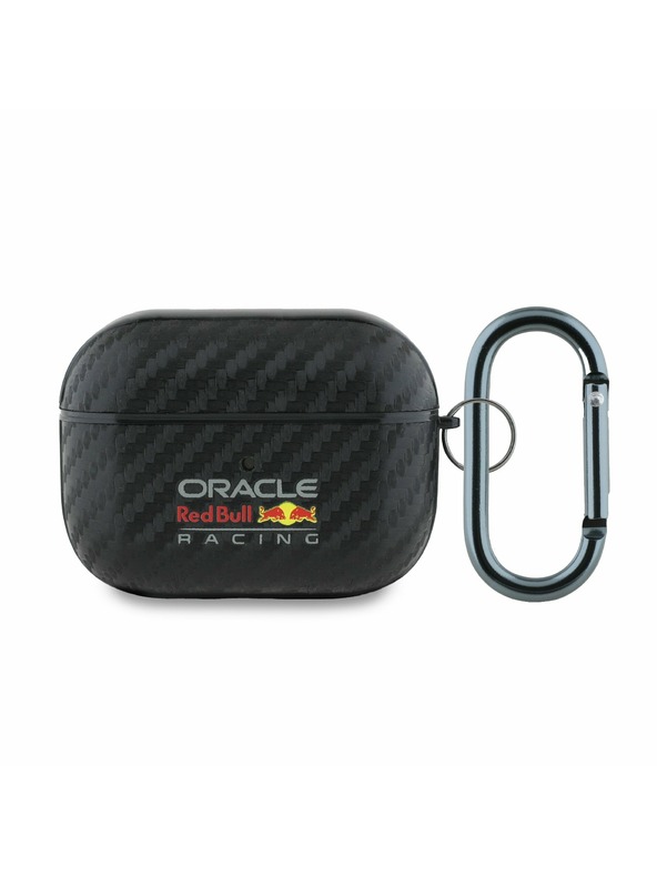 Oracle Red Bull Racing Red Bull PU karbónové puzdro pre AirPods Pro čierne