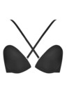 Wonderbra Čierna dámska viacúčelová push-up podprsenka Wonderbra MULTIWAY BRA
