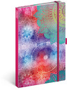 NOTIQUE NOTIQUE Notes Mandala, linajkovaný, 13 x 21 cm