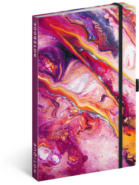 NOTIQUE NOTIQUE Poznámky Mramor, linajkované, 13 x 21 cm BAAGL