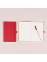 NOTIQUE NOTIQUE Notes Červené, bodkované, 13 x 21 cm