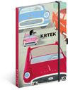 NOTIQUE NOTIQUE Poznámky Krtko a auto, linajkované, 13 x 21 cm BAAGL