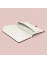NOTIQUE NOTIQUE Notes Balacron, bordová farba, s podšívkou, 15 x 21 cm