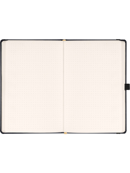 NOTIQUE NOTIQUE Notes čierny, bodkovaný, 15 x 21 cm
