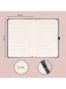 NOTIQUE NOTIQUE Notes Aprint Neo, modrá, linkovaná, 15 x 21 cm