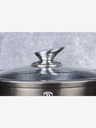 Berlingerhaus Panvica Wok s pokrievkou s mramorovým povrchom 30 cm Shiny Black Edition BERLINGERHAUS