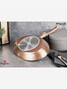 Berlingerhaus Panvica na ryby a steaky s mramorovým povrchom 35 cm Rosegold Metallic Line BERLINGERHAUS