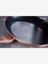 Berlingerhaus Panvica na ryby a steaky s mramorovým povrchom 35 cm Rosegold Metallic Line BERLINGERHAUS