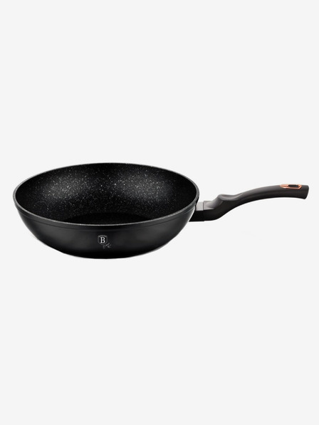 Berlingerhaus Panvica Wok s mramorovým povrchom BERLINGERHAUS Black Rose Collection (28 cm)