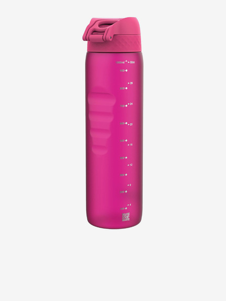 ION8 Tmavo ružová fľaša Ion8 Leak Proof (1000 ml)