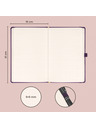 NOTIQUE NOTIQUE Notes Aprint Neo, fialová, bodkovaná, 15 x 21 cm
