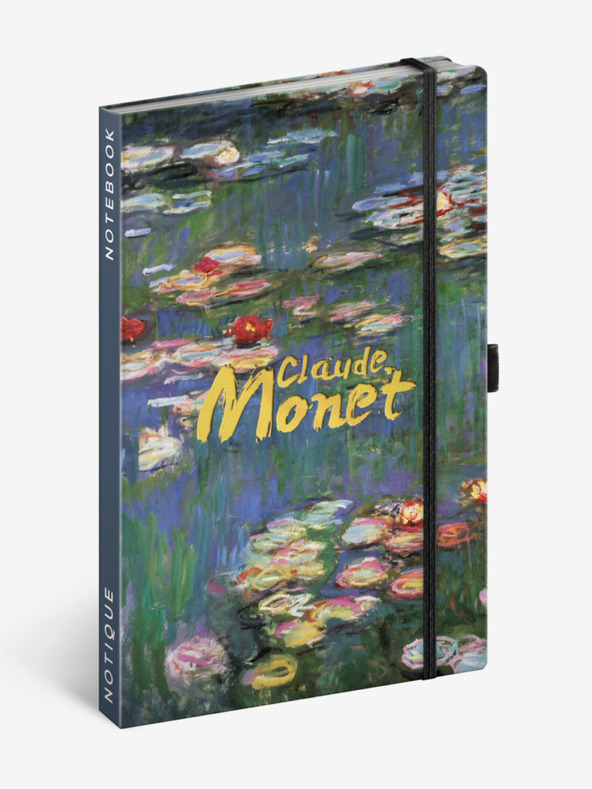 NOTIQUE NOTIQUE Poznámky Claude Monet, linajkované, 13 x 21 cm