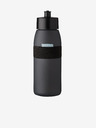 Mepal Čierna športová fľaša Mepal Ellipse 500 ml