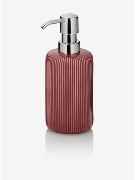 Kela Dávkovač mydla Ava keramika červená 350 ml KELA