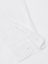 Pepe Jeans Biela pánska ľanová košeľa Pepe Jeans