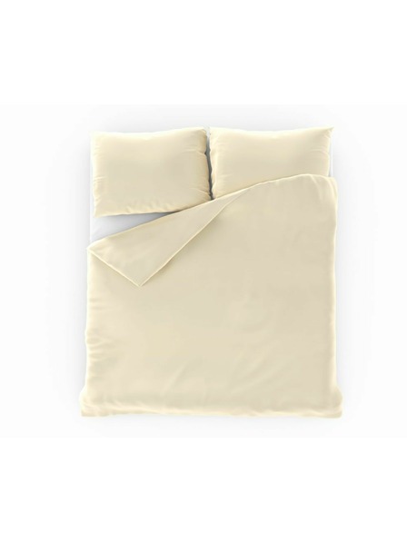 Kvalitex Saténové posteľné obliečky Luxury Collection 140x200, 70x90cm smotanové Kvalitex