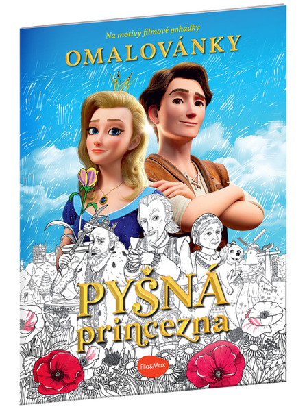 BAAGL  MISS PRINCEZNA - Omaľovánka na motívy filmovej rozprávky