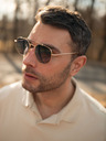VEYREY Veyrey high-end polarizačné slnečné okuliare pilotky Bulak