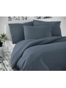 Kvalitex Saténové posteľné obliečky Luxury Collection 140x200, 70x90cm tmavosivé Kvalitex