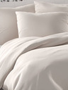 Kvalitex Saténové predĺžené posteľné obliečky LUXURY COLLECTION 140x220, 70x90cm biele